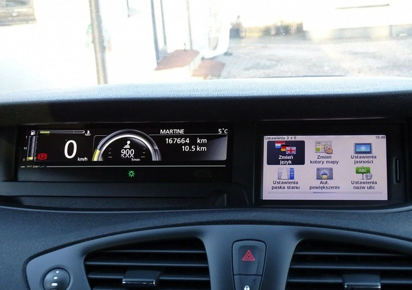 Renault Grand Scenic cena 29900 przebieg: 167000, rok produkcji 2014 z Kościerzyna małe 326